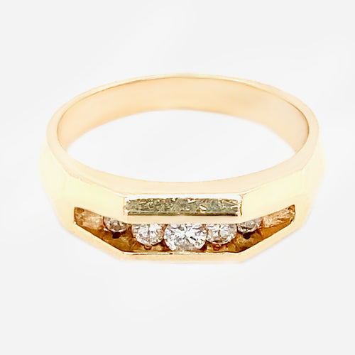 14kt Yellow Gold 0.30tw Diamond Band