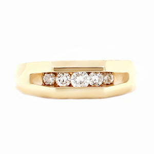 14kt Yellow Gold 0.30tw Diamond Band