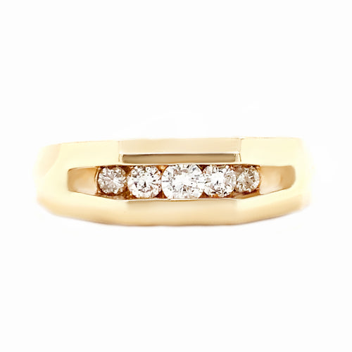 14kt Yellow Gold 0.30tw Diamond Band