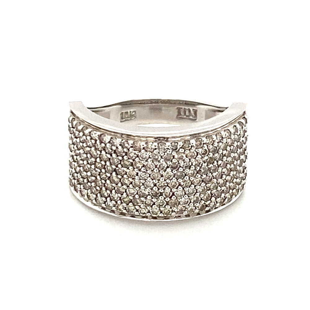 10kt White Gold 1.02ct Diamond Ring
