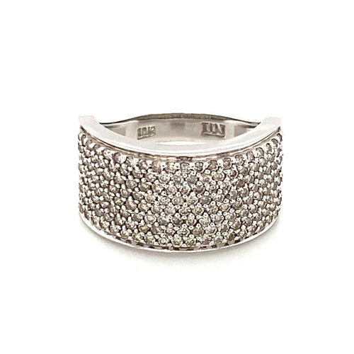 10kt White Gold 1.02ct Diamond Ring