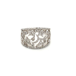 10kt White Gold .51ct Diamond Ring