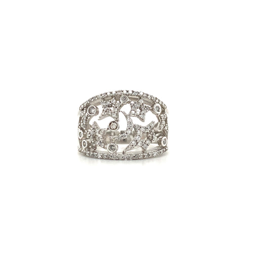 10kt White Gold .51ct Diamond Ring