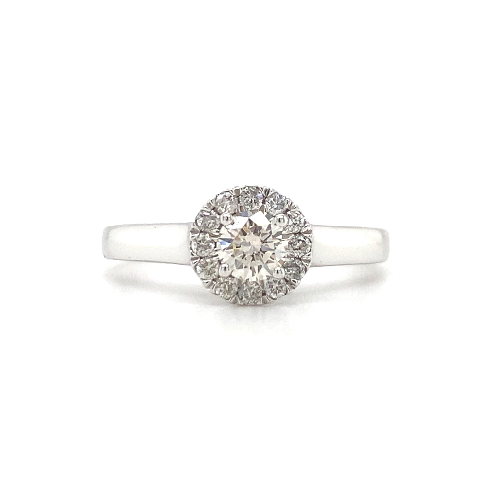 14kt White Gold Diamond Ring