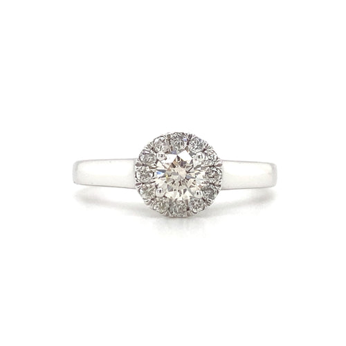 14kt White Gold Diamond Ring