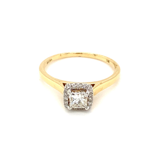 14kt Yellow Gold Diamond Ring