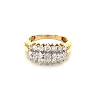 10kt Yellow Gold 1.00ct Diamond Ring