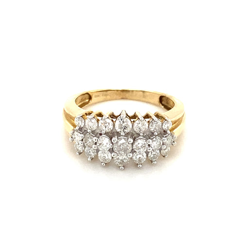 10kt Yellow Gold 1.00ct Diamond Ring