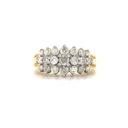 10kt Yellow Gold 1.00ct Diamond Ring