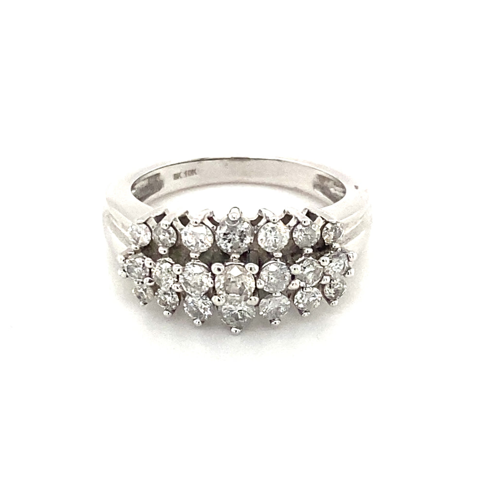 10kt White Gold 1.00ct Diamond Ring