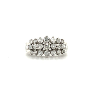 10kt White Gold 1.00ct Diamond Ring