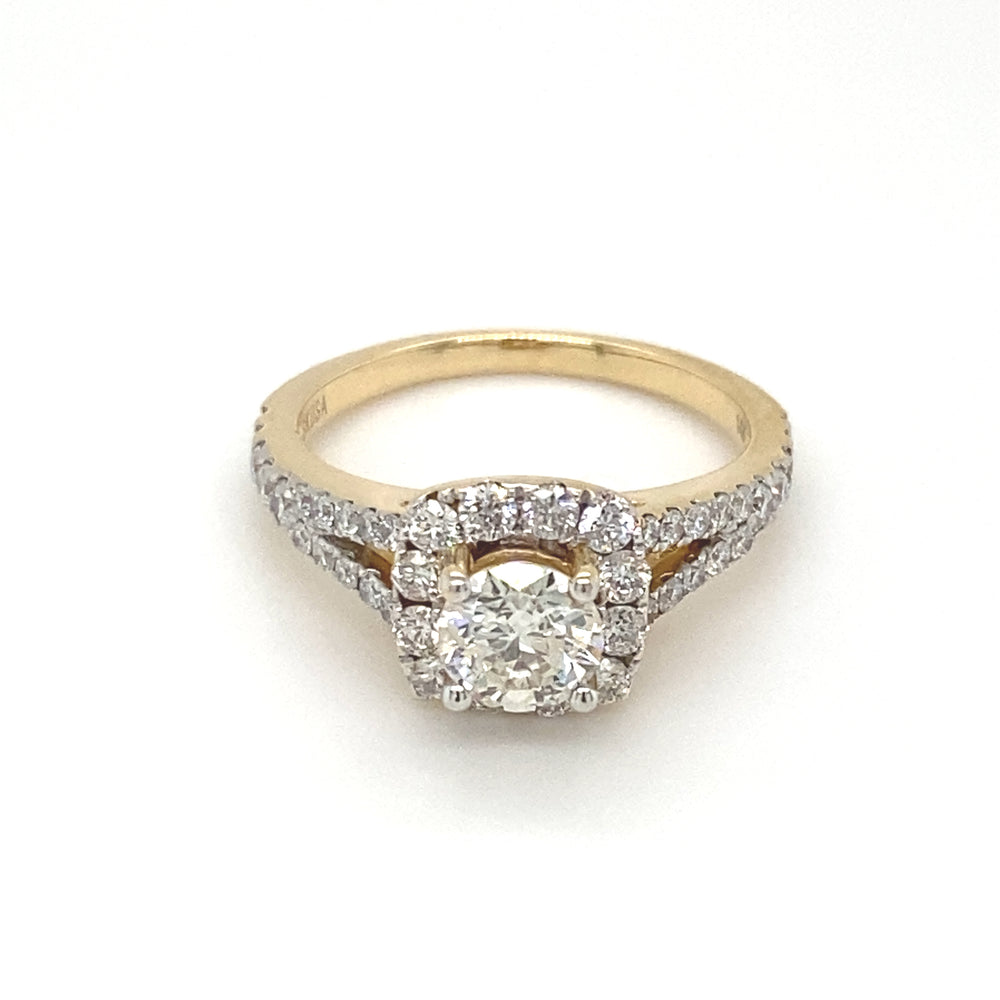 14kt Yellow Gold 1.50ct Diamond Ring