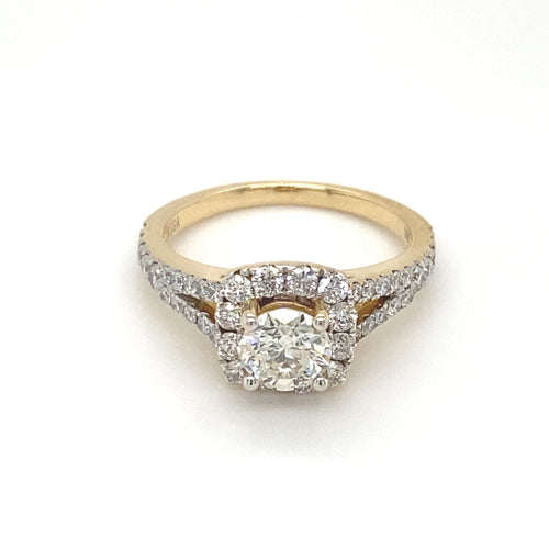 14kt Yellow Gold 1.50ct Diamond Ring
