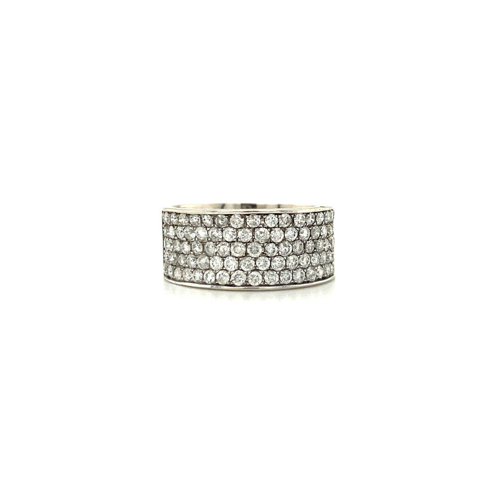 10k White Gold Diamond Ring