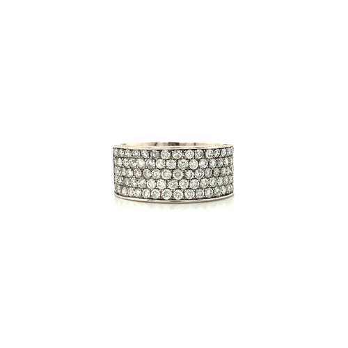 10k White Gold Diamond Ring