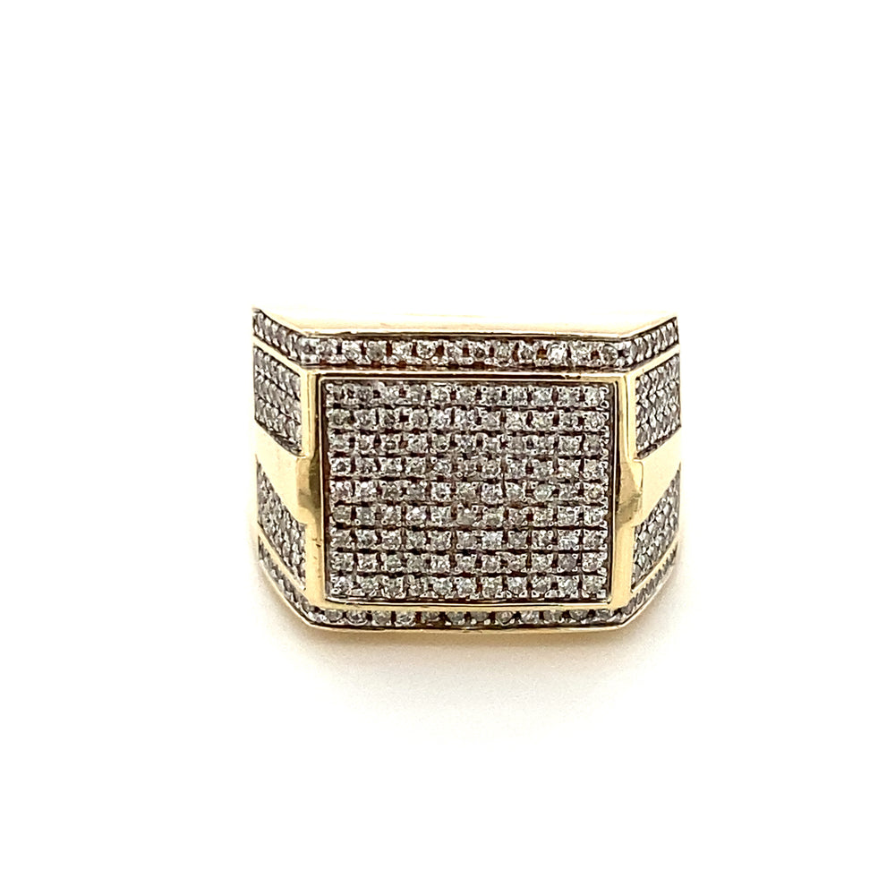 10kt Yellow Gold 1.00ct Diamond Ring