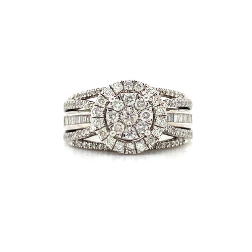 10kt White Gold 1.00ct Diamond Ring