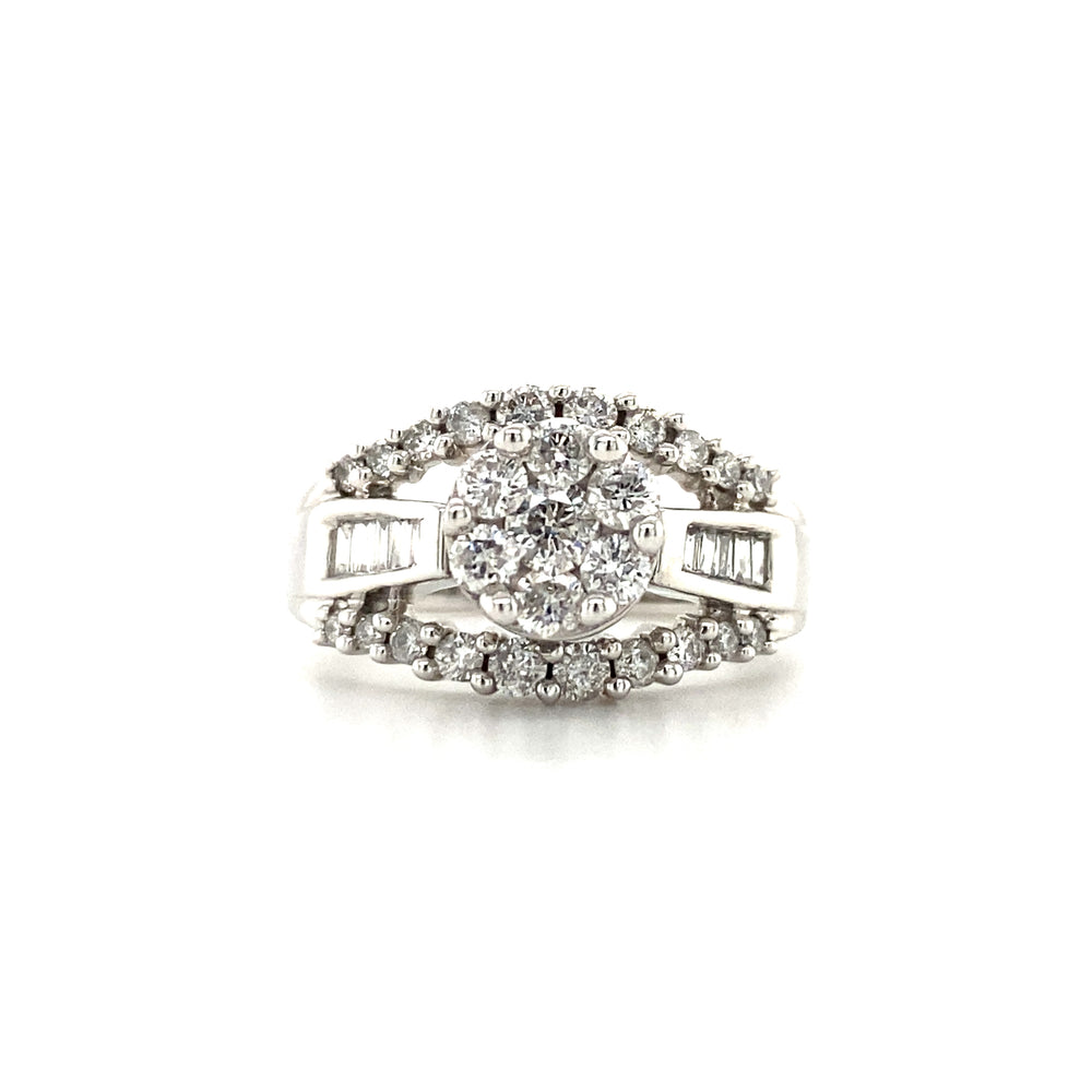 10kt White Gold 1.00ct Diamond Ring