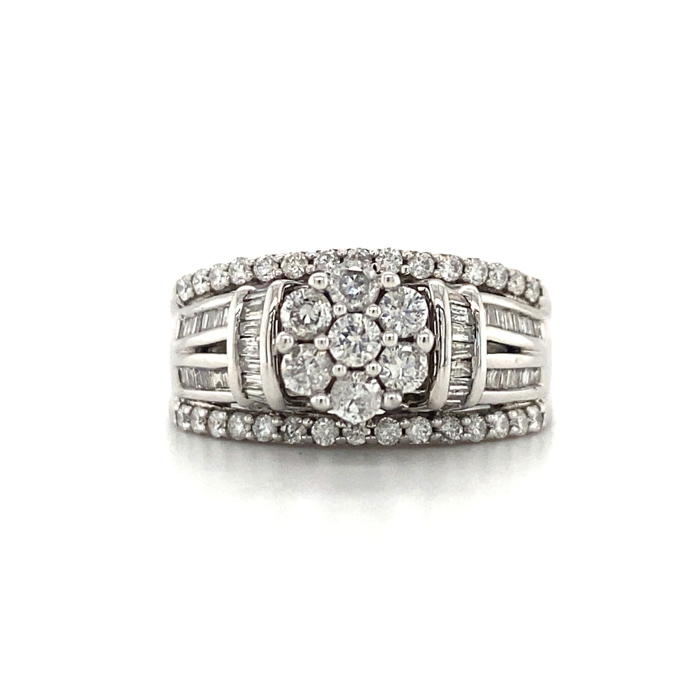 10kt White Gold 1.00ct Diamond Ring