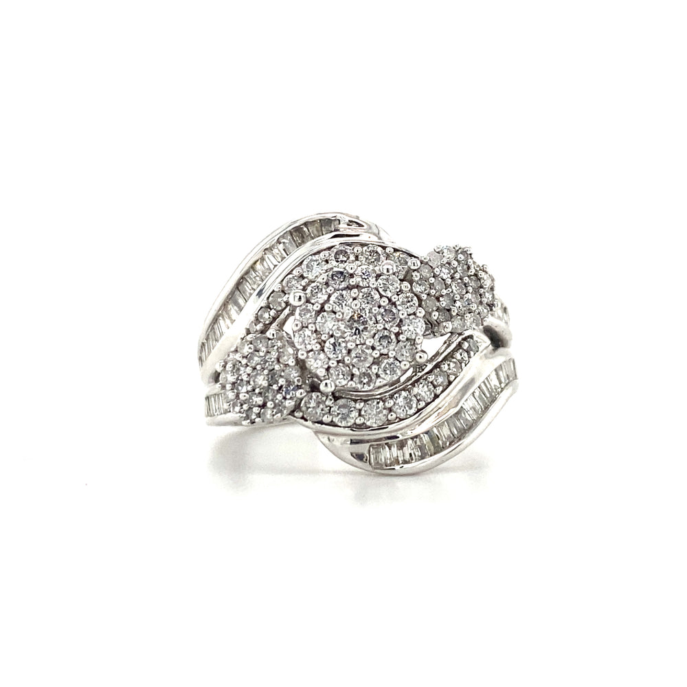 10kt White Gold 1.00ct Diamond Ring