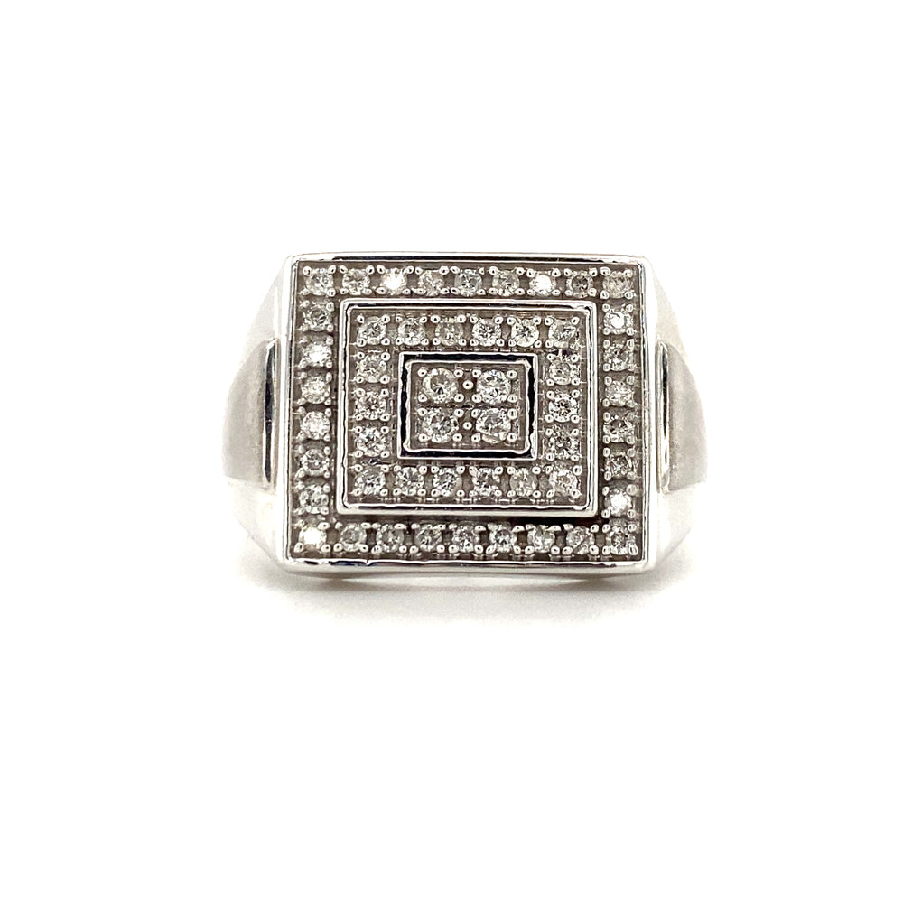 10kt White Gold .50ct Diamond Ring