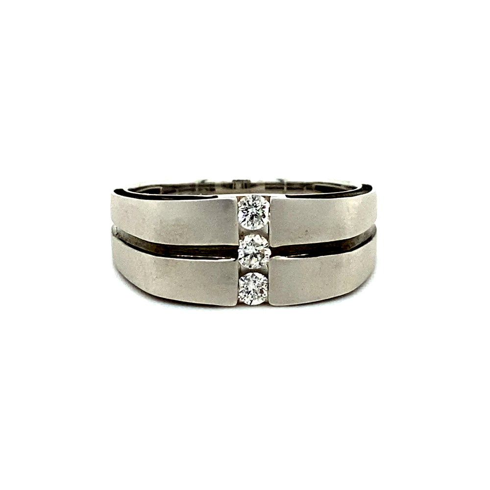 14kt White Gold 0.25ct Diamond Ring