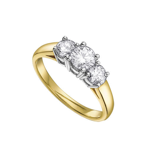 14kt Yellow Gold Diamond Ring