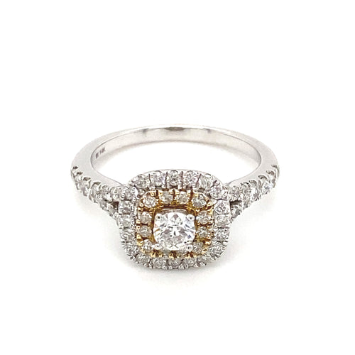 14kt White Gold 1.00 ct Diamond Ring