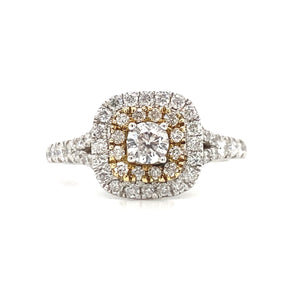 14kt White Gold 1.00 ct Diamond Ring