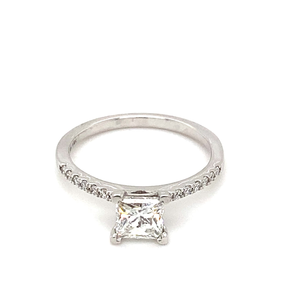14kt White Gold 1.00ct Diamond Ring