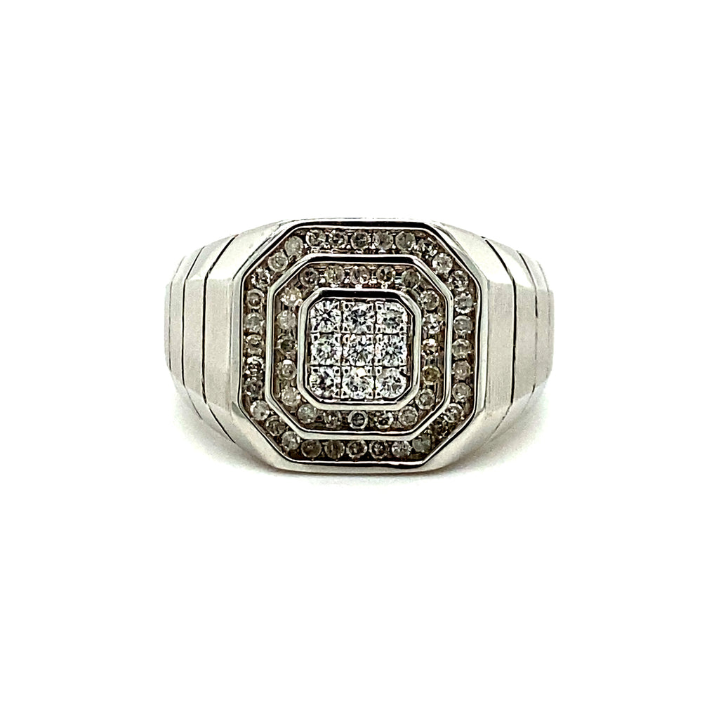 10kt White Gold 0.50ct Diamond Ring
