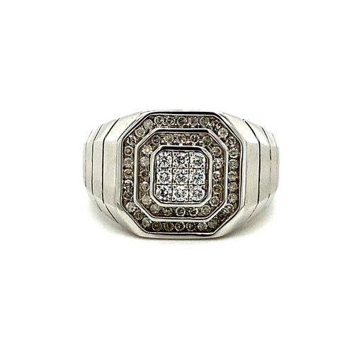 10kt White Gold 0.50ct Diamond Ring