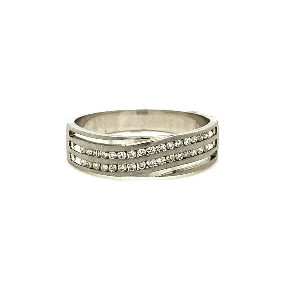 10kt White Gold 0.25ct Diamond Ring