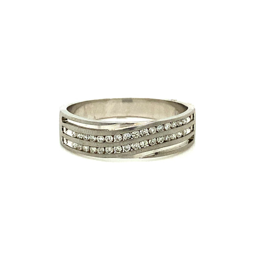 10kt White Gold 0.25ct Diamond Ring