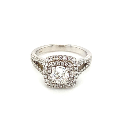 18kt White Gold 1.17ct Diamond Ring