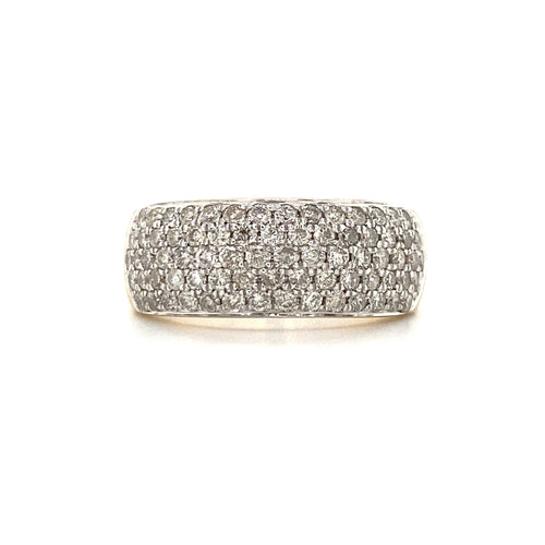 10kt Yellow Gold 1.00ct Diamond Band