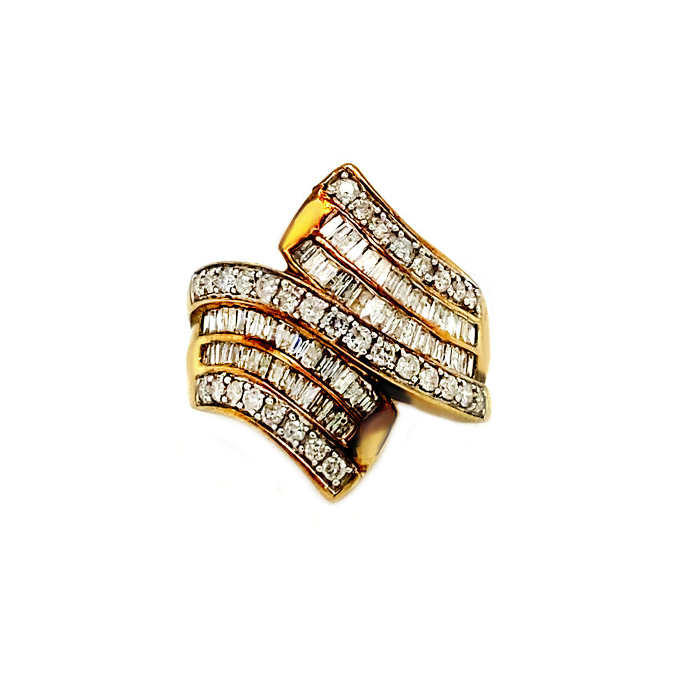 10kt Yellow Gold and 1.00ct Diamond Ring