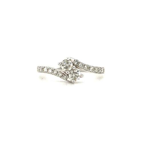 14kt White Gold .50ct Diamond Ring