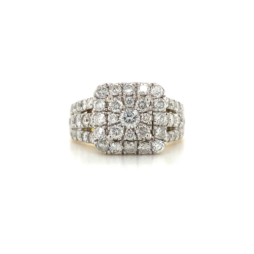 14kt Yellow Gold 2.00ct Diamond Ring