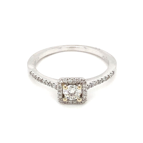 18kt White Gold Diamond Ring