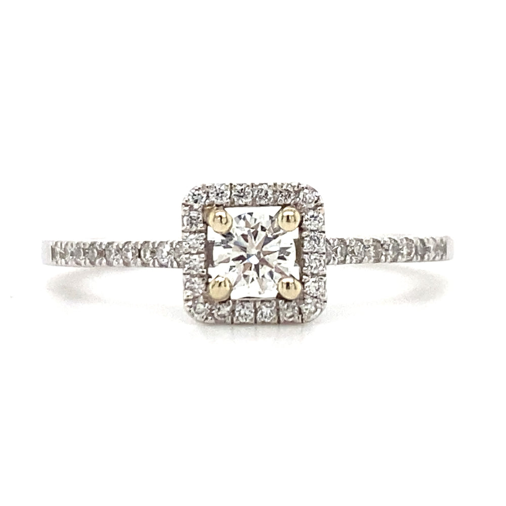 18kt White Gold Diamond Ring