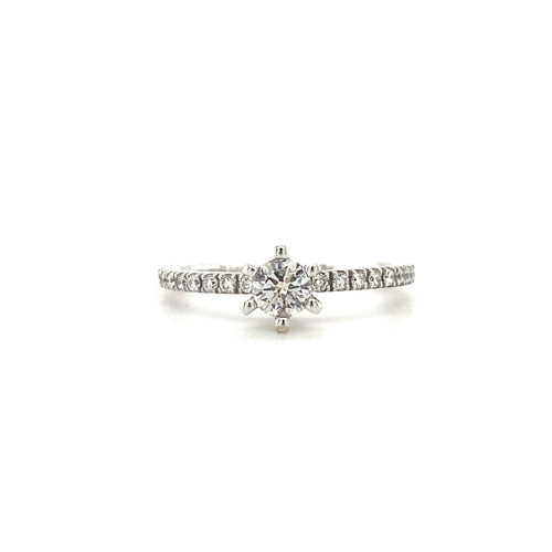 14kt White Gold Diamond Ring