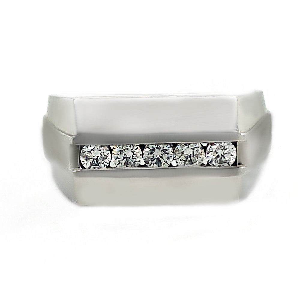10kt White Gold 0.50ct Diamond Ring