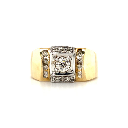 10kt Yellow Gold .62ct Diamond Ring