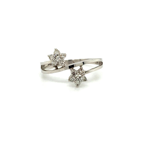 10kt White Gold and 0.25ct Diamond Ring