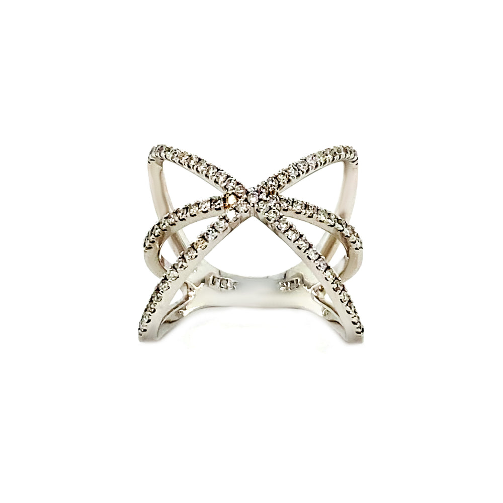10kt White Gold .50ct Diamond Ring