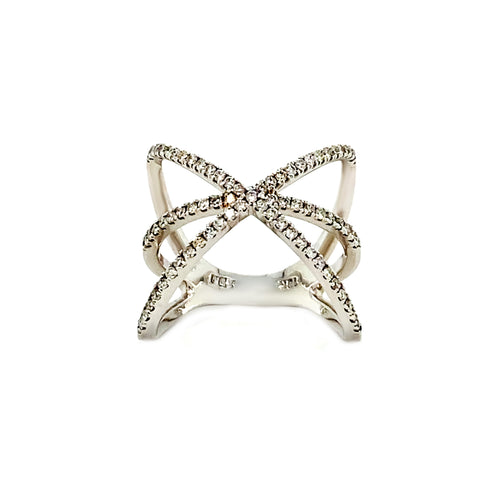 10kt White Gold .50ct Diamond Ring
