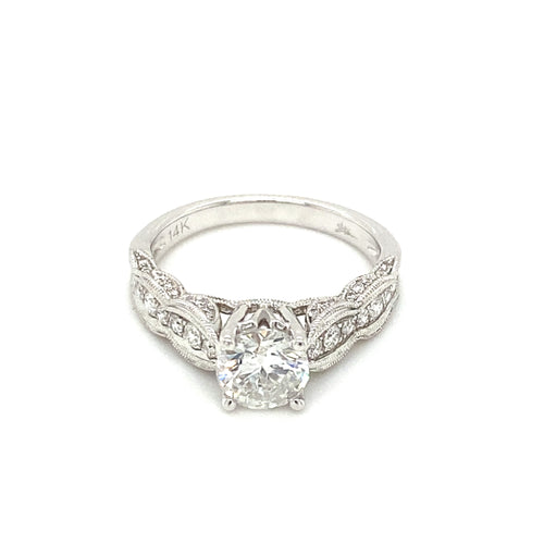 14kt White Gold 1.35ct Diamond Ring