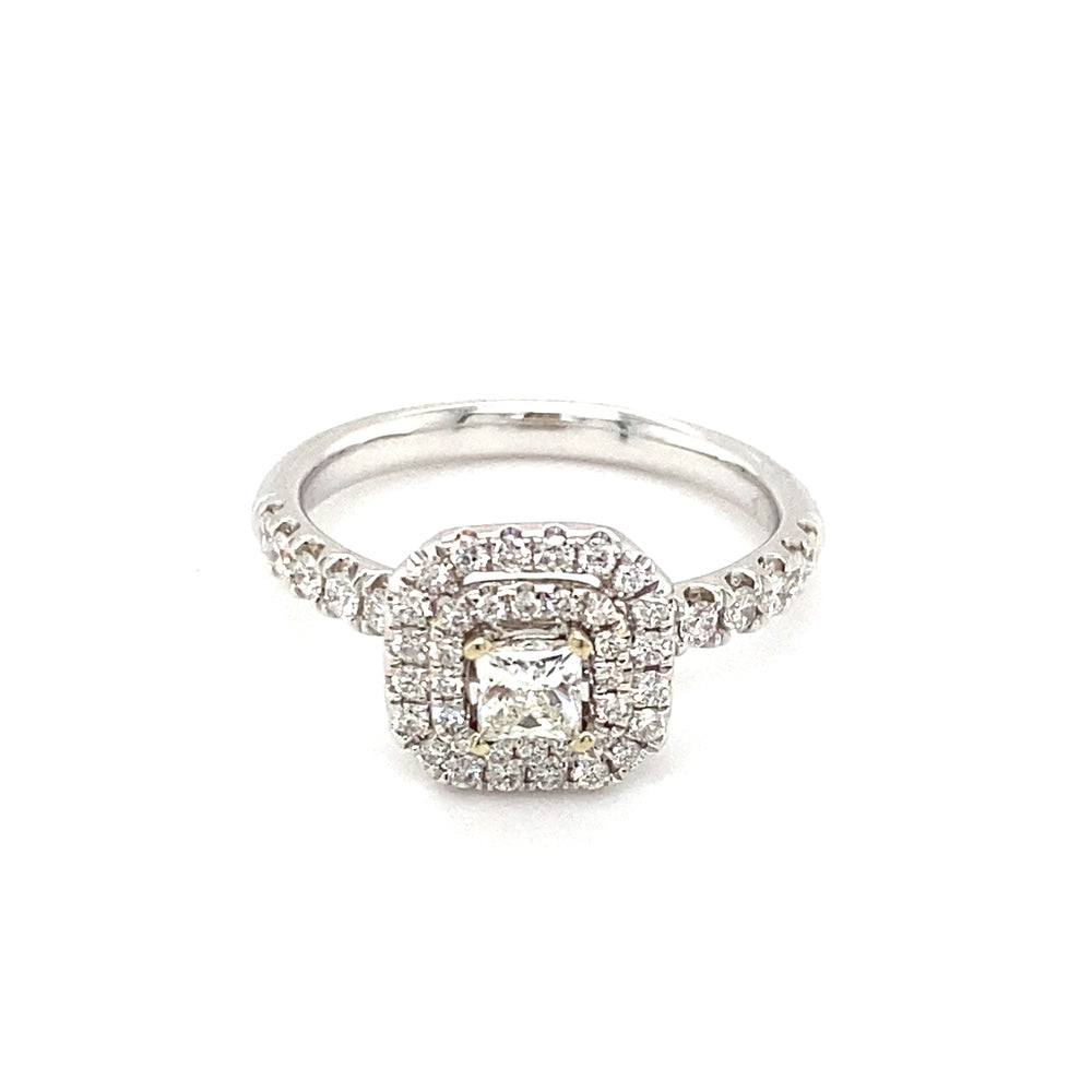 14kt White Gold .71ct Diamond Ring