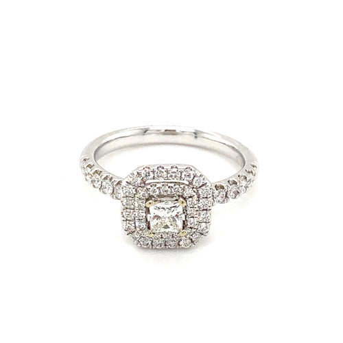 14kt White Gold .71ct Diamond Ring